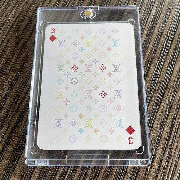 Louis Vuitton Black Murakami Playing Card in display case - Picture 2 of 2